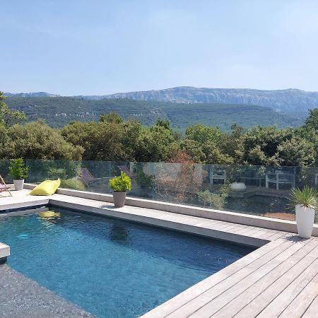 Chez Herve Et Lydie Nans-les-Pins Exteriör bild